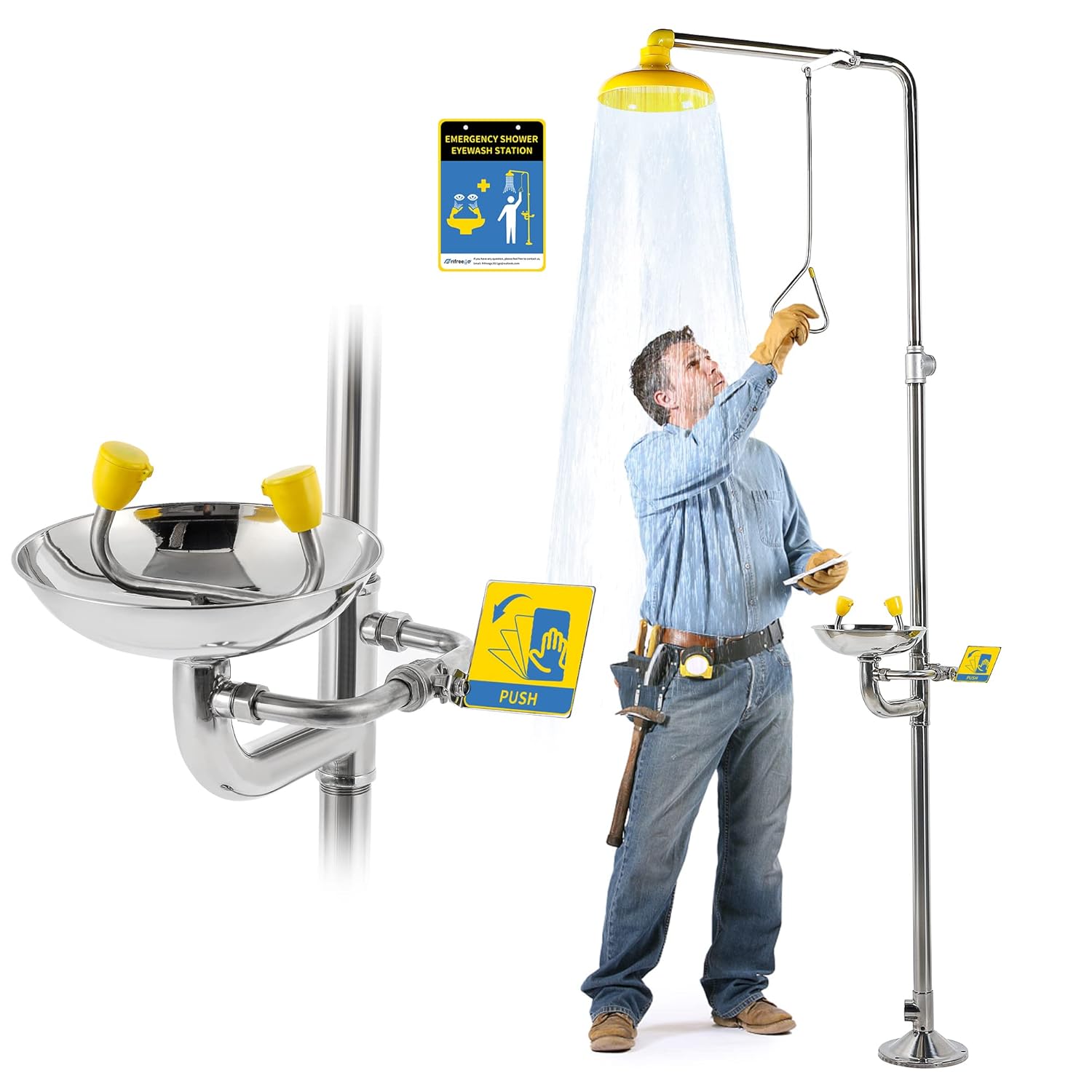 eye washer for labs