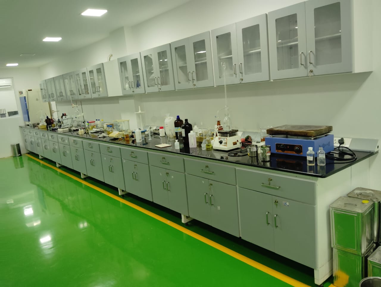laboratory furniture designed for safety compliance